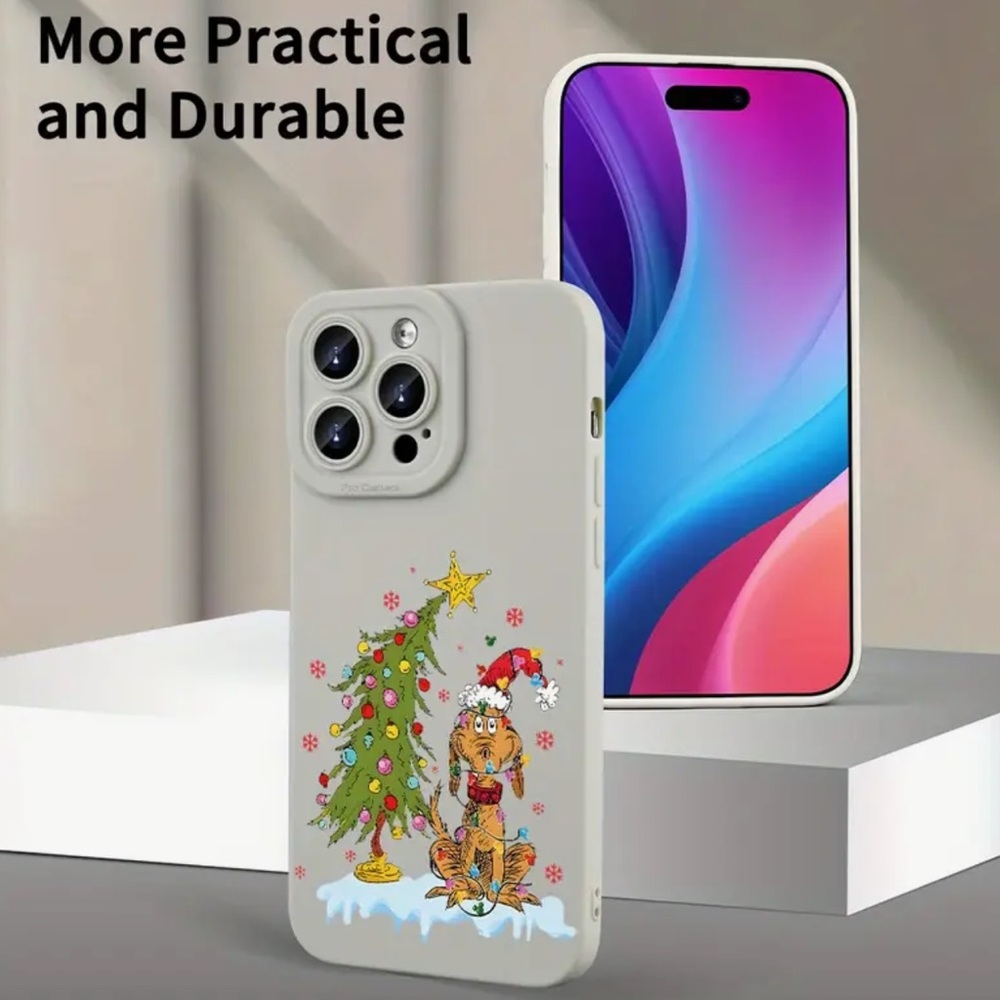 🎄 Festive Christmas iPhone 16 Pro Max Case 🎁